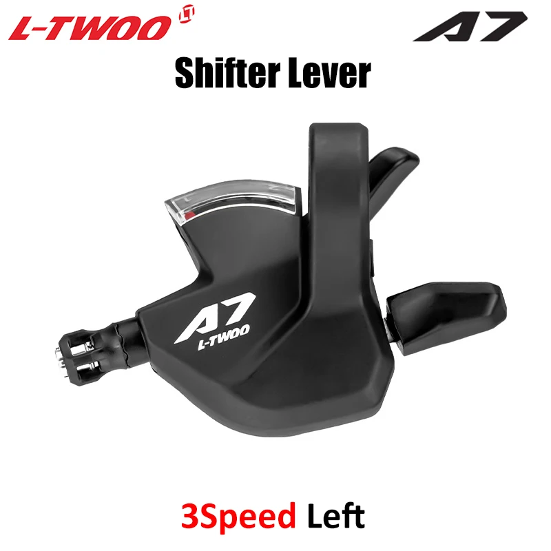 LTWOO A7 3 Speed Trigger Shifter Lever 3S Front Derailleur Low Clamp Ring Switches Groupset Mountain Bicycle Repair Parts