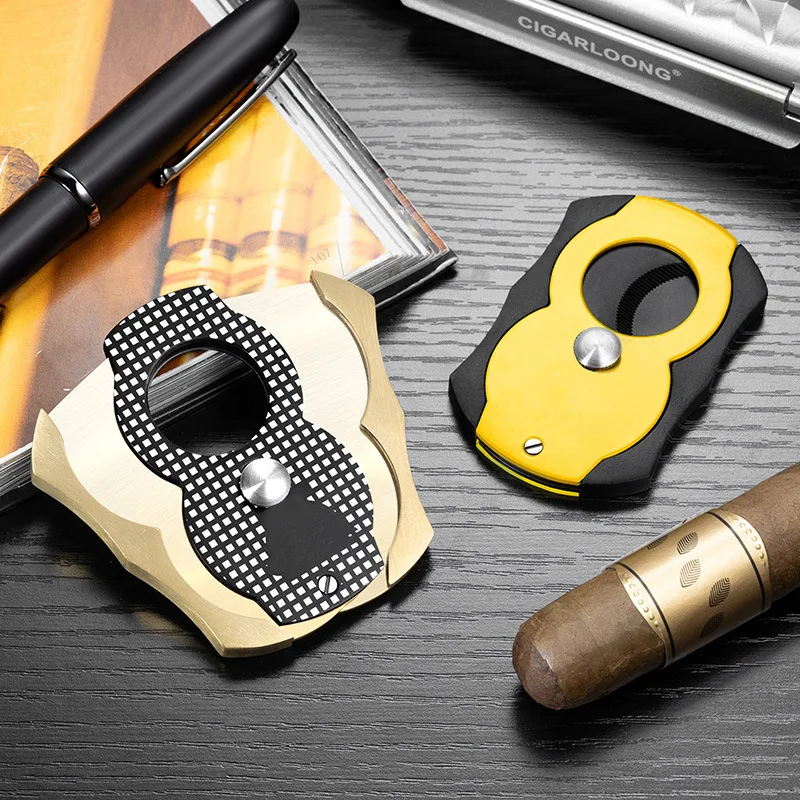 

Резак для сигар из нержавеющей стали — острый прямой вырез, портативный и приятный для путешествий