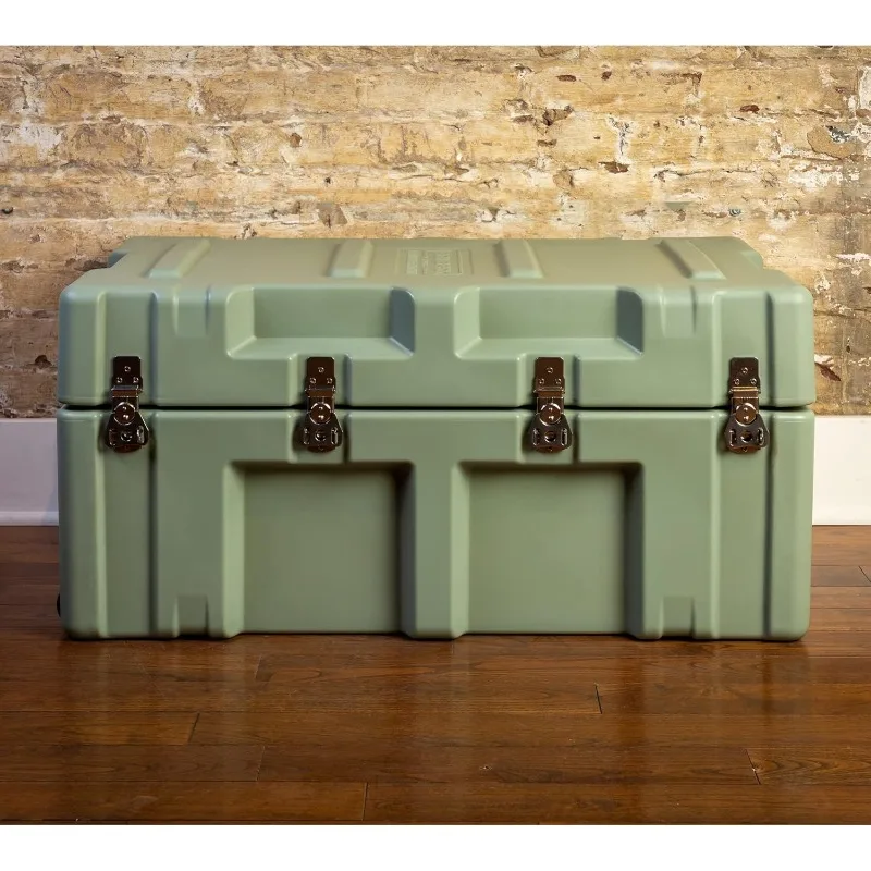 The Iron Brick® Trunk - Strongest USA Made Trunk - Iceberg Green