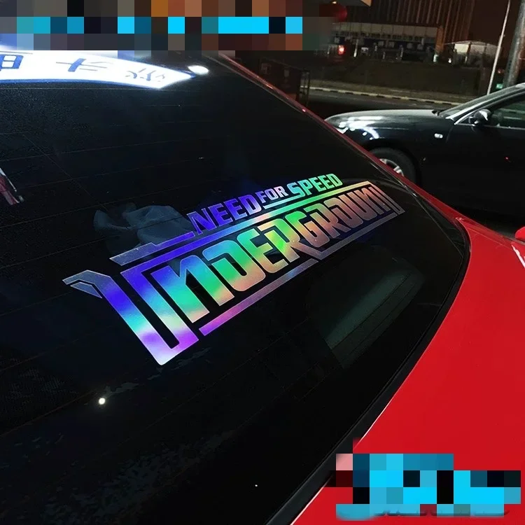 Car Stickers NFS Need For Speed Underground Reflective Decals For Windshield Bumper Motorcycles Auto Tuning Styling