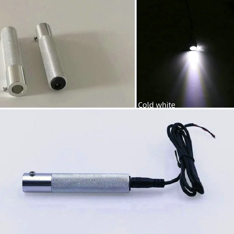 12V 3W Mini LED Light Source Fiber Optic Illuminator Side Glow Optical Lighting Home Car Interior Ambient Lighting DIY Kit