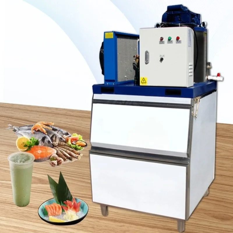 

Commercial Flake Ice Machine Automatic Machine 300kg Large Output Flake Seafood Flake Ice Machine