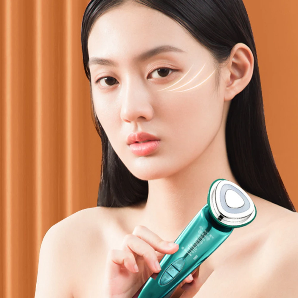 7 In 1 페이스 리프트 장치 EMS 가전 제품 Led 페이스 라이트 테라피 뷰티 장치 페이셜 리프팅 Protable Skin Rejuvantion