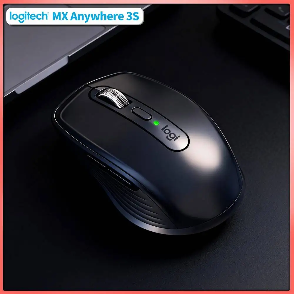 Wireless MX Anywhere 3S Mouse - 8K DPI, MagSpeed Scroll, Anti-Slip Surface, Perfect for Jewelry Design Creative Studio Task