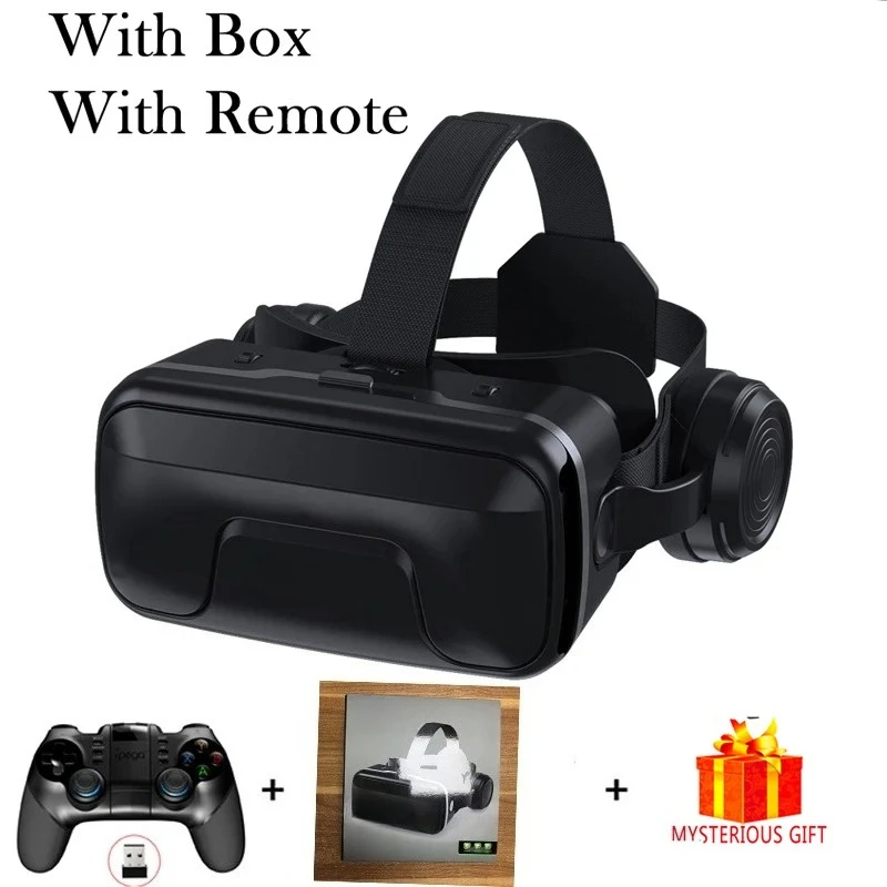 3D Virtual Reality VR Glasses Headset Devices Helmet Lenses Goggles Smart For Smartphones Phone Game Mobile Viewer