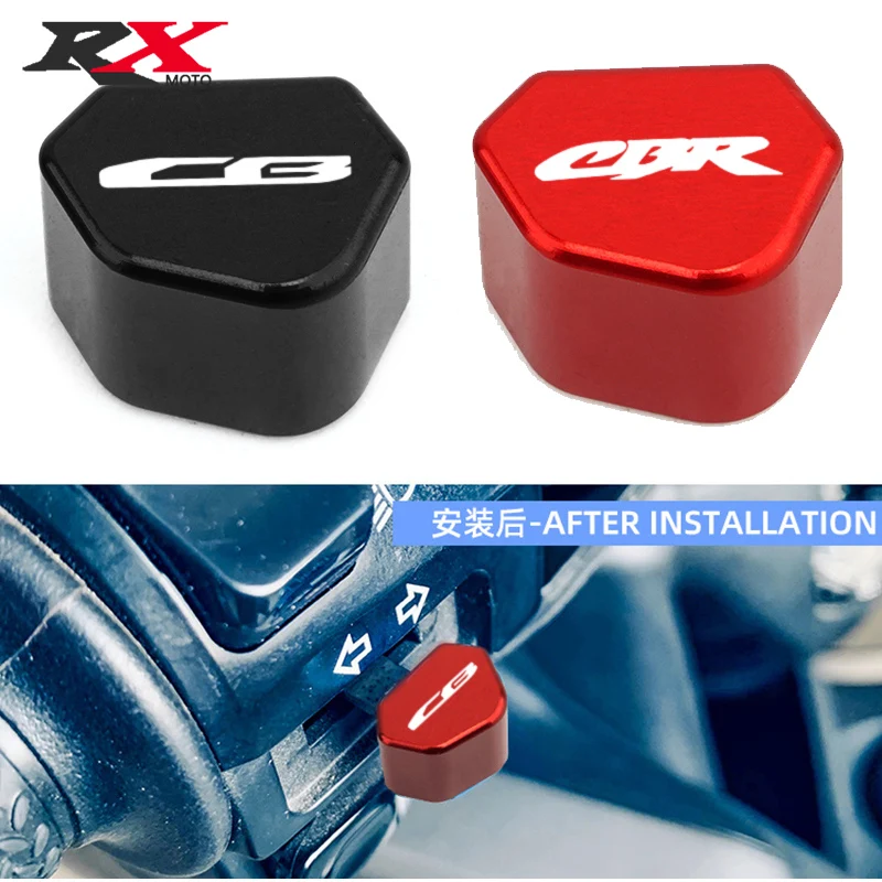 Mototcycle CNC Switch Button Turn Signal Key cap For Honda CBR 600RR 1000RR CB500X CB500F CB650R CBR650R CB1100 CBR 954RR 900RR