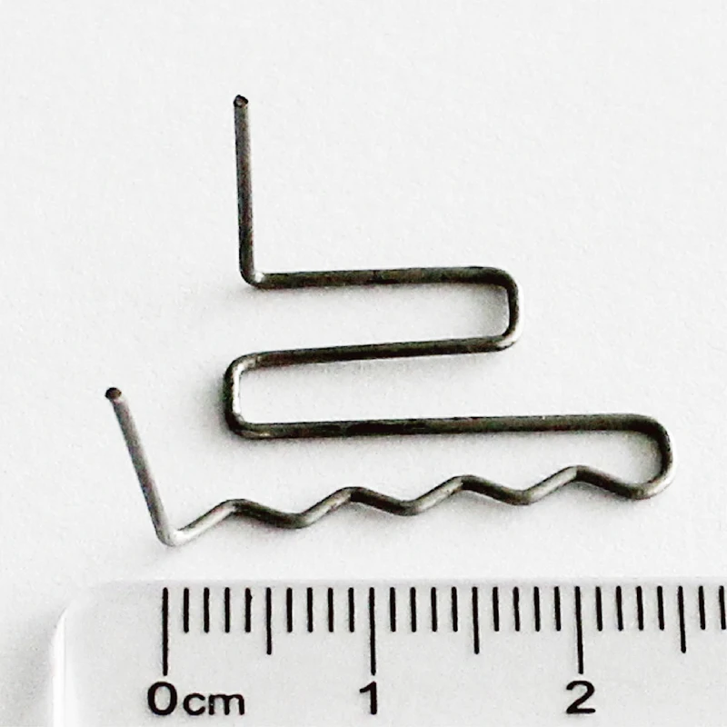 Plastic Welder Hot Stapler Standard Corrugated Staples Bumper Body Repair 0.8mm 0.6mm Stainless Steel Welding Tools