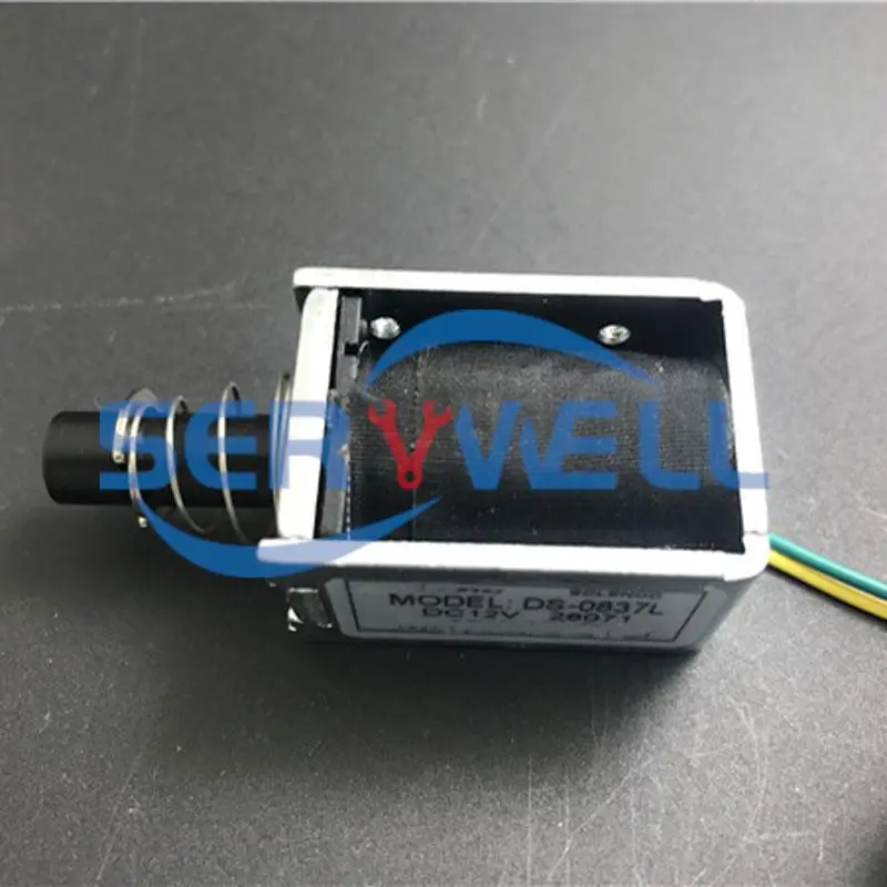 0837L-06K DC6V 0.15A 5Mm 20G 0.9W Eerste Slag Push Solenoid Elektromagneet 26*20*53.2Mm