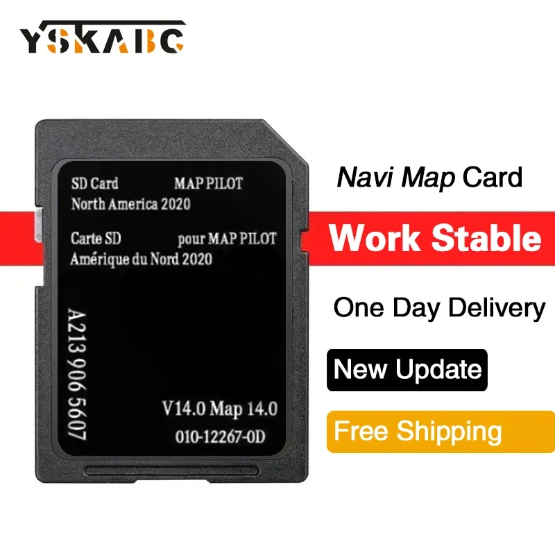 

GPS MAP PILOT Garmin SD Card Update 2020 V14 USA CAN MEX Maps for Mercedes AMG/C-class/E-class/GLC Car Navigation