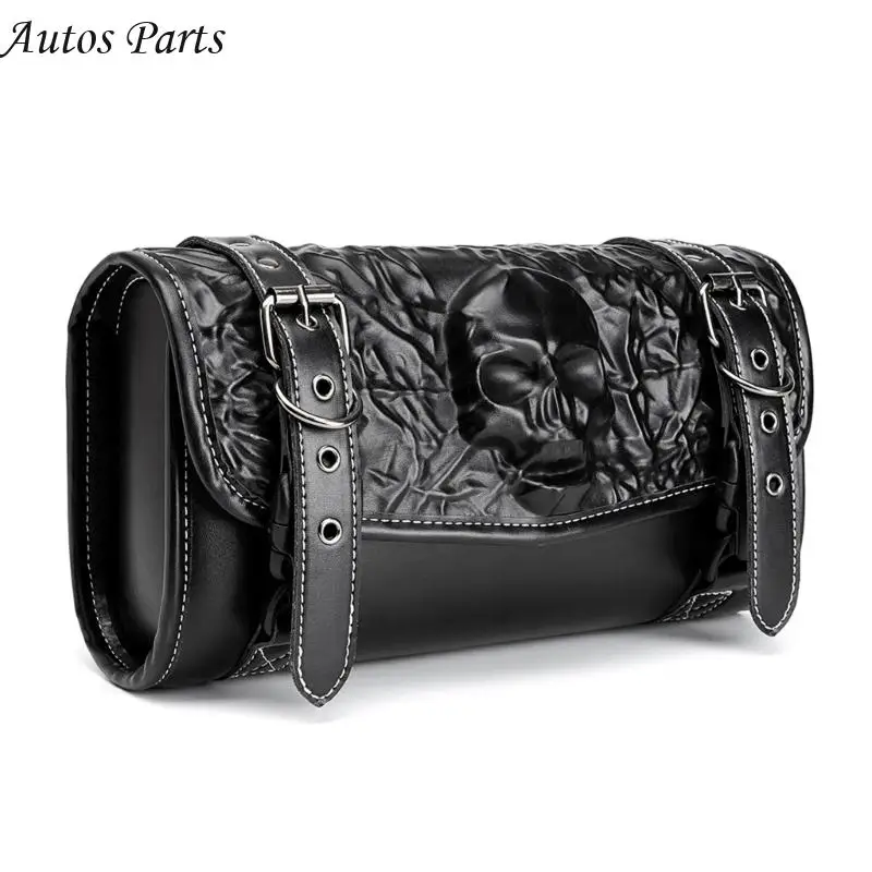 

57BA Motorcycle Gear Bag Pack With Tear Resistant Fabric Quick Release Straps Pockets