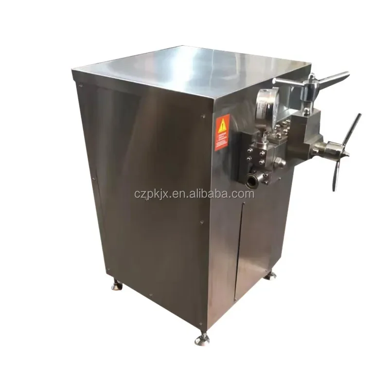 High Pressure yoghurt Homogenizer for Milk Pasteurizer Emulsification Juice Homogenizer Machine