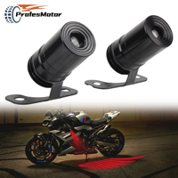 Motorcycle LED Chassis Lights Angel Wing Projection Lights for Harley Honda Cafe Racer Universal Decorative Lamp Modified Parts