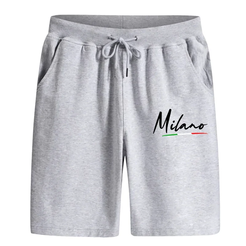 

Summer Men's Sweatpants Printing Casual Shorts Trouser Outdoor Fitness Jogging Sports Cycling Clothing Fashion Street Half Pants
