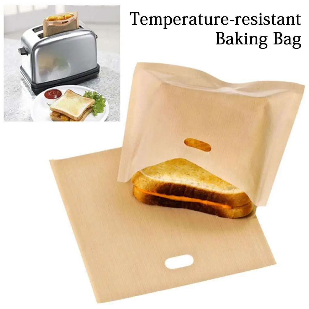 High-quality Baking Bag Reusable Non-stick Toaster Bag Easy-to-clean Baking Barbecue Cooking Bag Multi-purpose Long-lasting