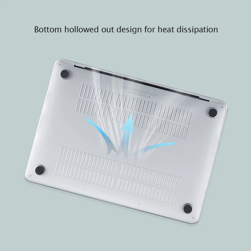 Imagem -03 - Estojo de Plástico Rígido para Macbook Air Pro m1 m2 Tampa do Chip m3 A2991 A2337 A2338 13 14 15 16 13.6 15.3