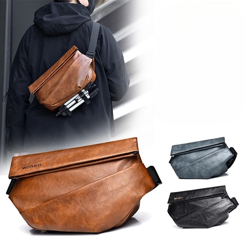 

Men's sports outdoor commuting cross-body shoulder bag large capacity waterproof cross-body bag men's bag