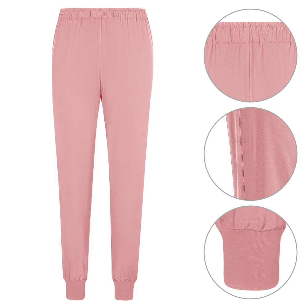 여성 수술복 간호사 유니폼 세트 상의 하의 의료복 스크럽 임상 미용실 병원복