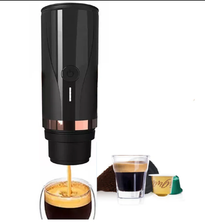 

New High-end Use Espresso Coffee Maker Instant Capsule Coffee Machine Outdoor Mini USB Machine Aluminum 5v Portable Travel OEM 6