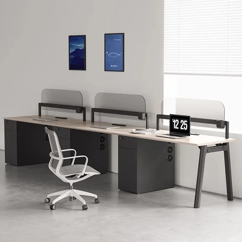 Modern Adjustable Office Desk Vanity Executive Aesthetic Storage Office Desk Executive Meeting Mesa Escritorio Nordic Furniture