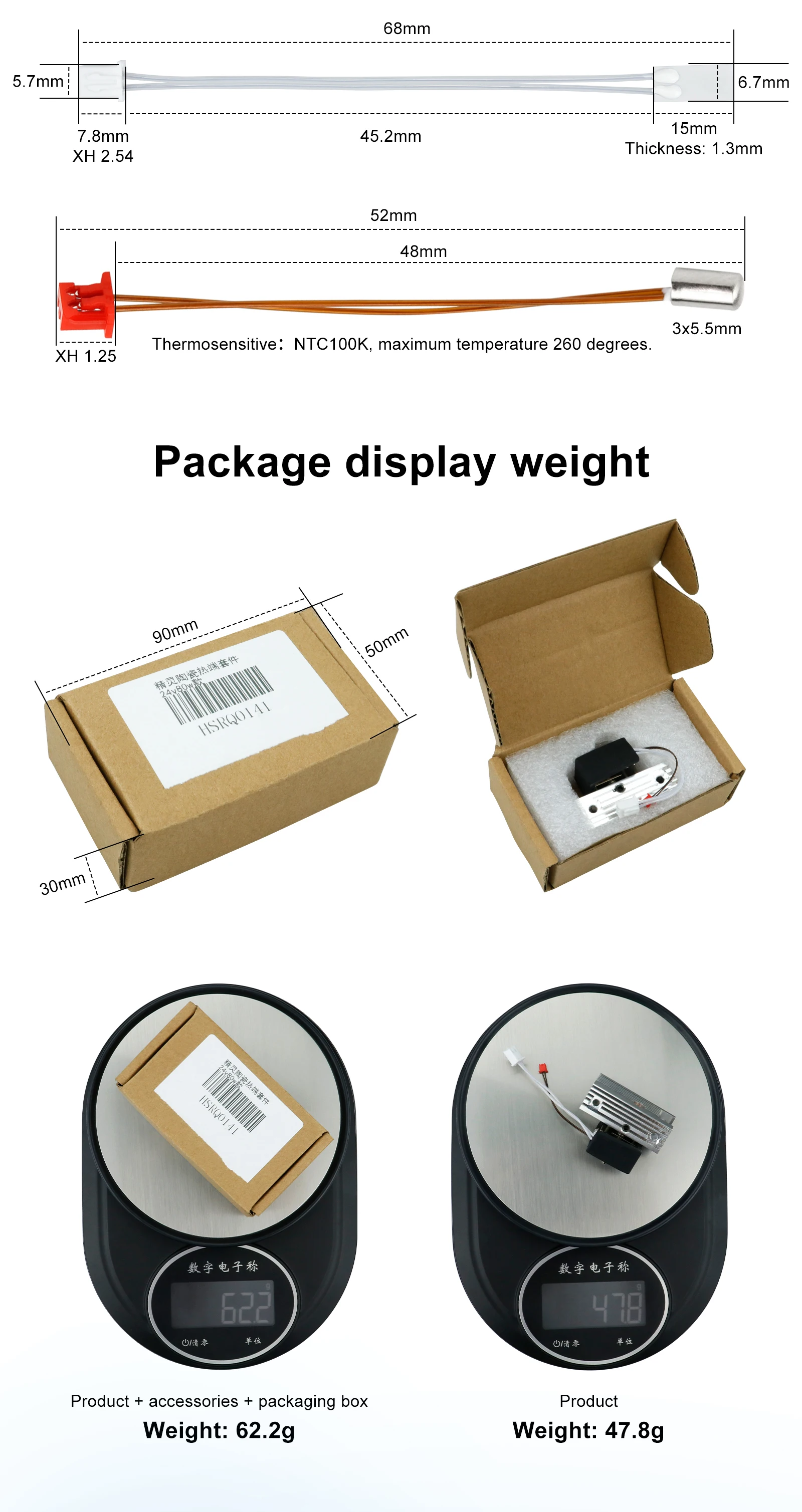 Neues Upgrade Sprite Extruder Hotend Kit für Creality Ender-3 S1, S1 Pro, S1 Plus, CR-10 Smart Pro 3D-Drucker Zubehör – Detail 8