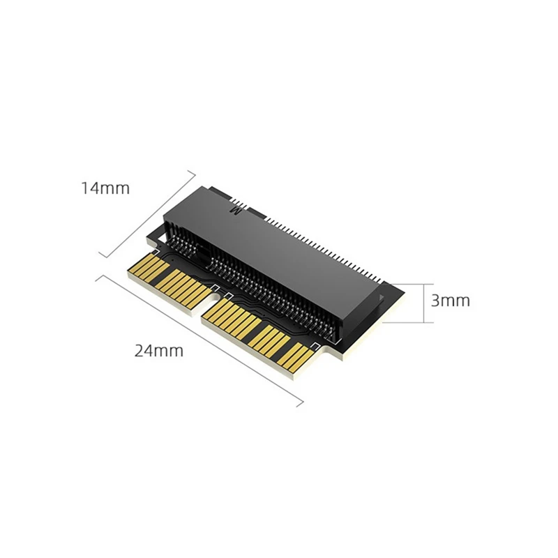 Carte adaptateur de disque dur M.2 NVcloser, carte de mise à niveau pour Air/Pro 2013-2017