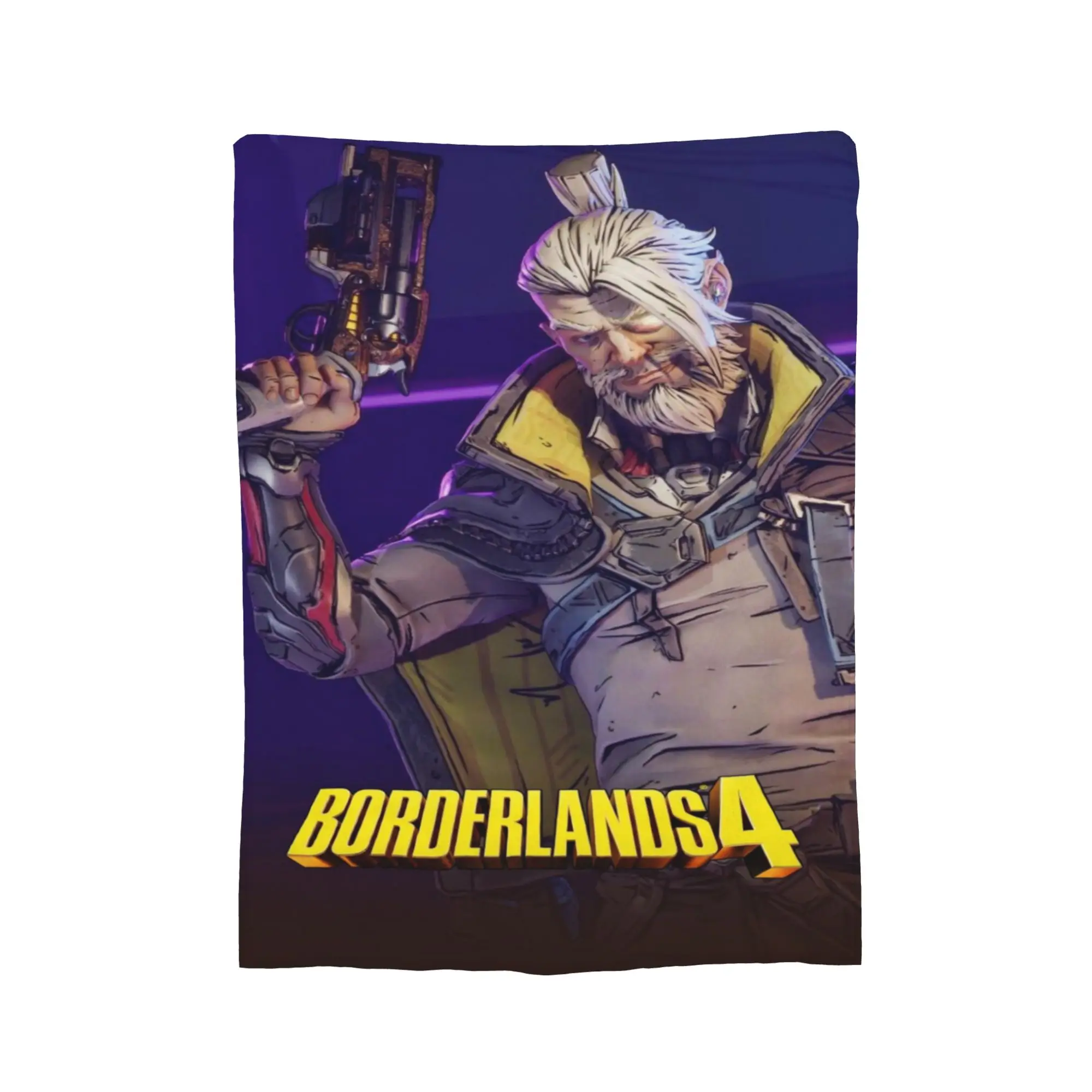 بطانيات Borderlands 4 Game Stuff، بطانيات رمي الصوف فائقة النعومة، مفرش سرير مريح