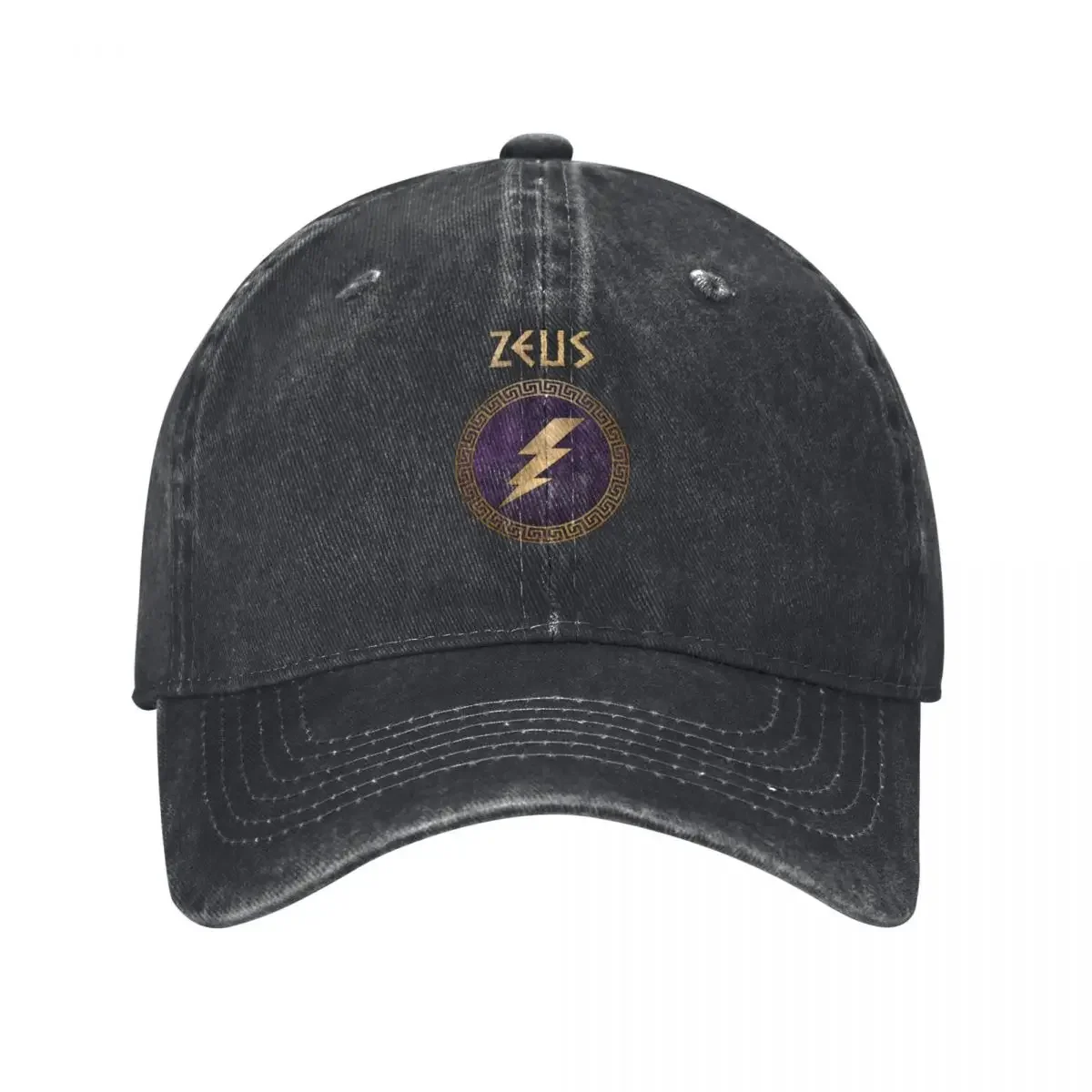 Zeus Ancient Greek God Baseball Cap Snap Back Hat Mountaineering Designer Man Women's