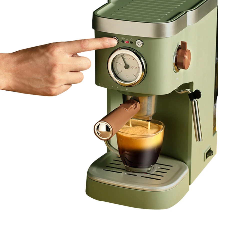 

Top Grade Customized Temperature Control Semi Automatic Espresso Machine Coffee Maker