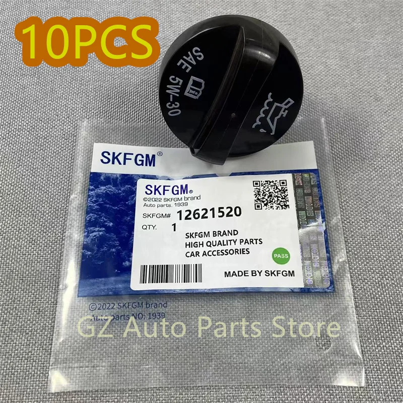 *…*【10x】Engine -Oil Cap- Oil Filler Cover Base for Buick New Regal Lacrosse for Chevrolet Malibu Captiva Figzero 12621520