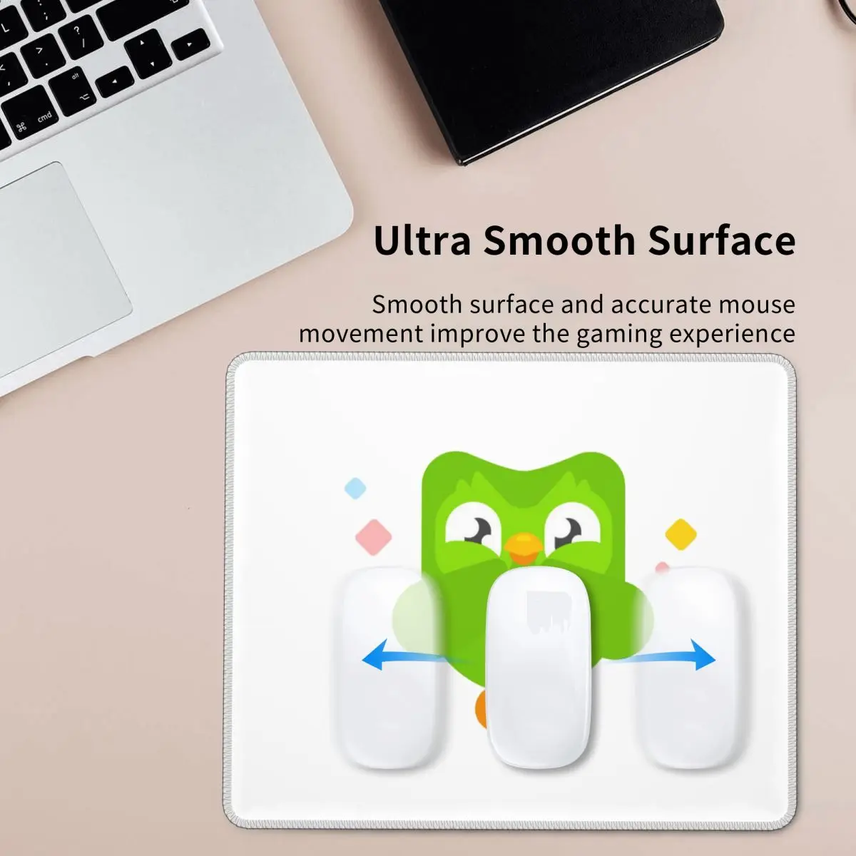 

Коврик для мыши Duolingo Owl Duo, коврик для мыши, компьютерная клавиатура, коврик для мыши, геймерский коврик для ПК, офисные аксессуары, настольные коврики