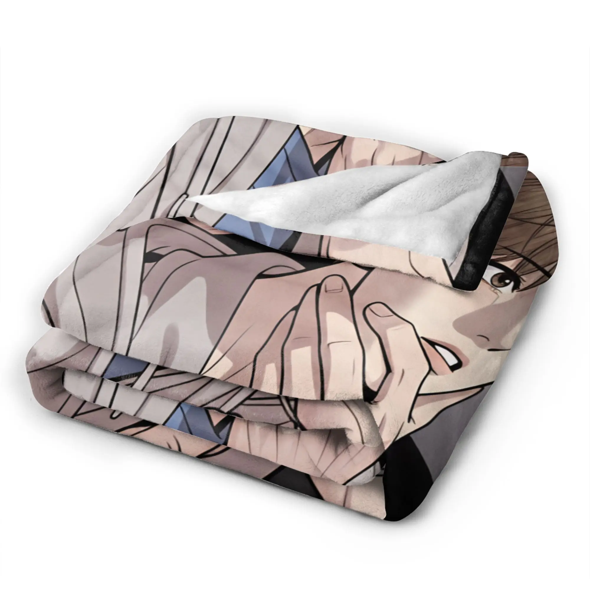 Bl Manhwa Jinx Joo Jaekyung   Plush Blankets Children  Flannel Bedding Throws For Living Room Soft Design Quality Bedspread Gift