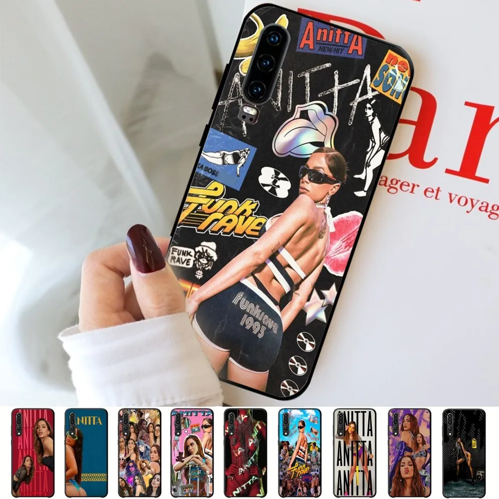 Singer A-Anitta Phone Case For Huawei P 8 9 10 20 30 40 50 Pro Lite Psmart Honor 10 lite 70 Mate 20lite