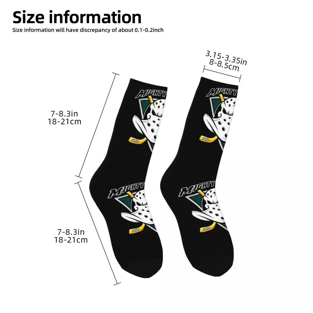 Happy Men's Socks ANA Alternate Vintage Harajuku Crazy Crew Sock Gift Pattern Printed