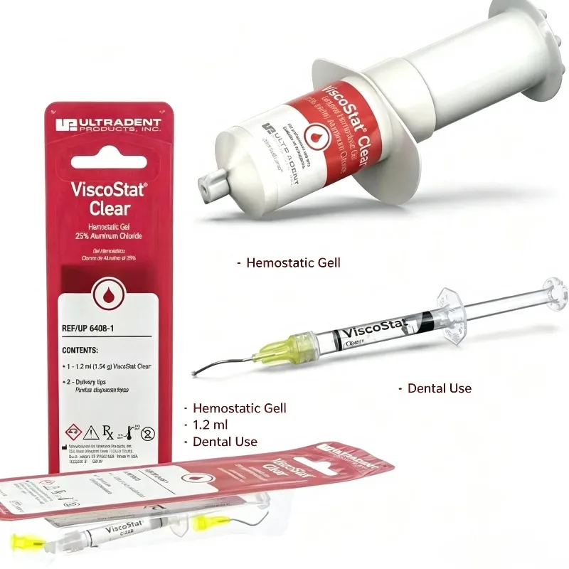 Ultradent Hemostatic Gingival Retraction Gel 1.2ml Dental Retraction Paste For Dentist Dental Clinic Professional Oral Supply