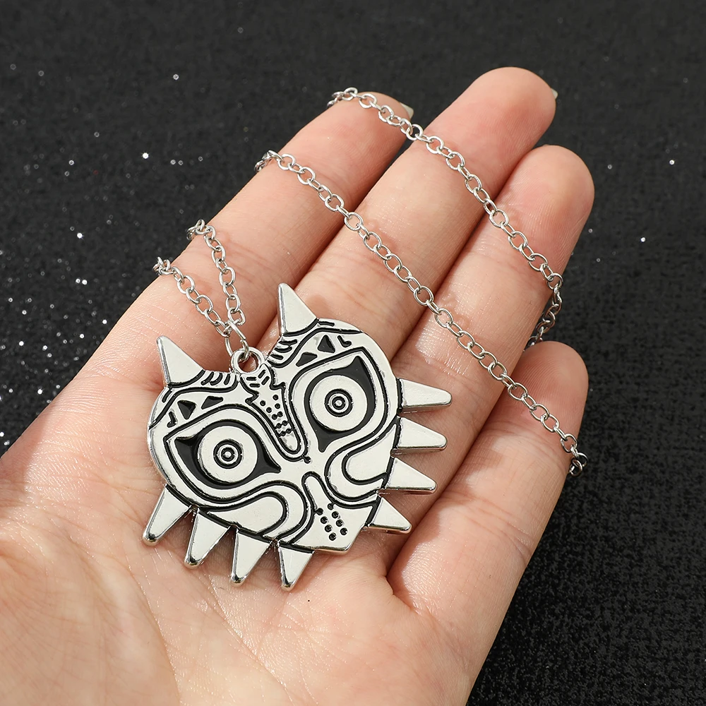 La leyenda del collar Escudo hylian Ojo de Sheikah Máscara de Majora Espada Triforce Símbolo Colgante Zelda Lágrimas del Reino