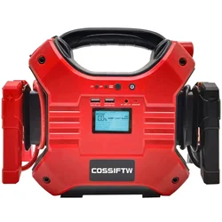 Cossiftw-ポータブルバッテリー充電器スターターツール,24v,32000mah,多機能,カージャンプスターター,特別オファー,2023