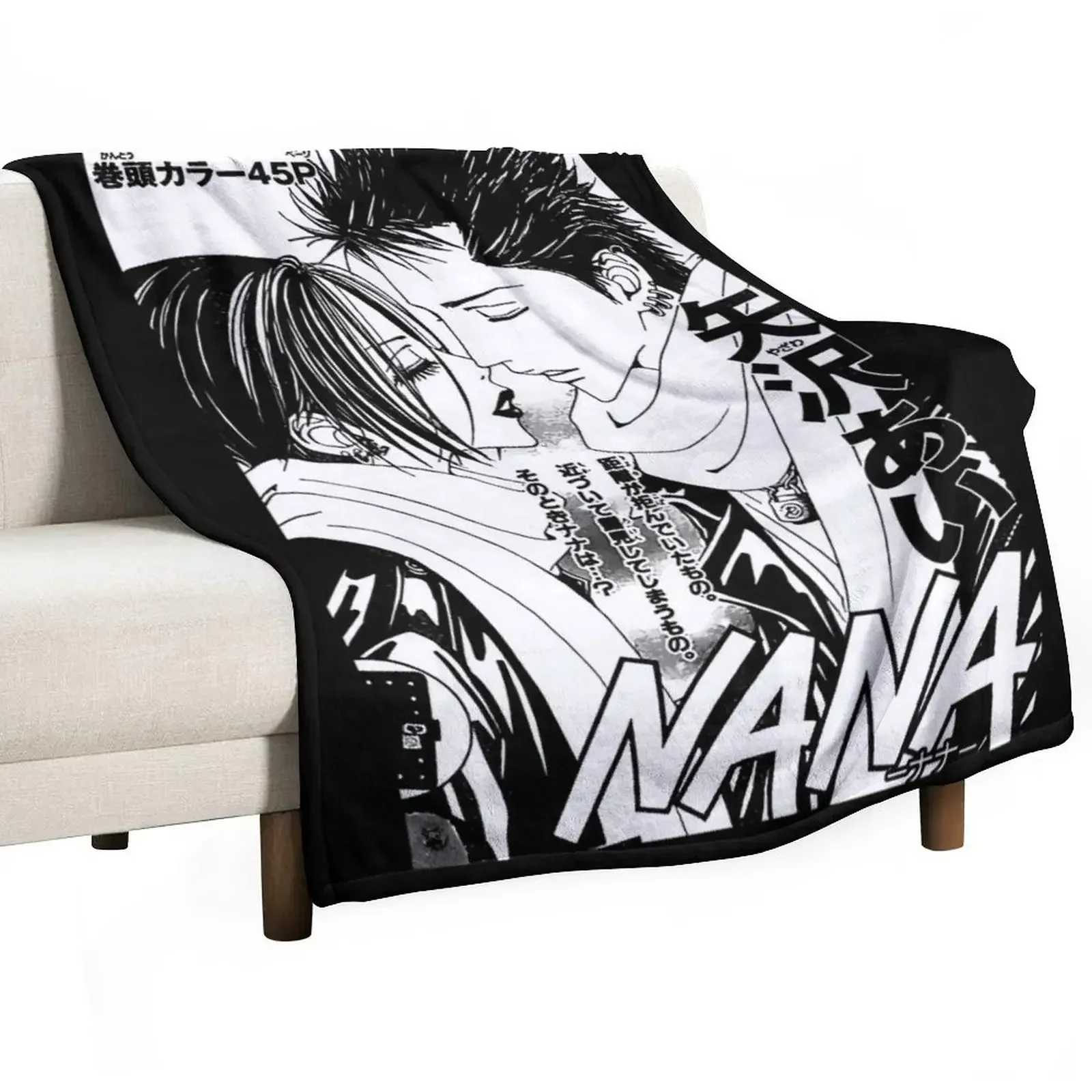 NANA COVER MAGAZINE Throw Blanket blankets ands Soft decorative Plush Custom sofa bed Blankets