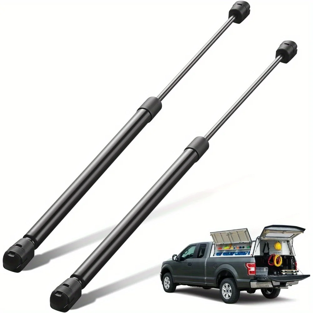 دعامات غاز C1623833 مقاس 18 بوصة 445N لـ Leer Camper Shell/نافذة/صندوق الأدوات (مجموعة من 2)