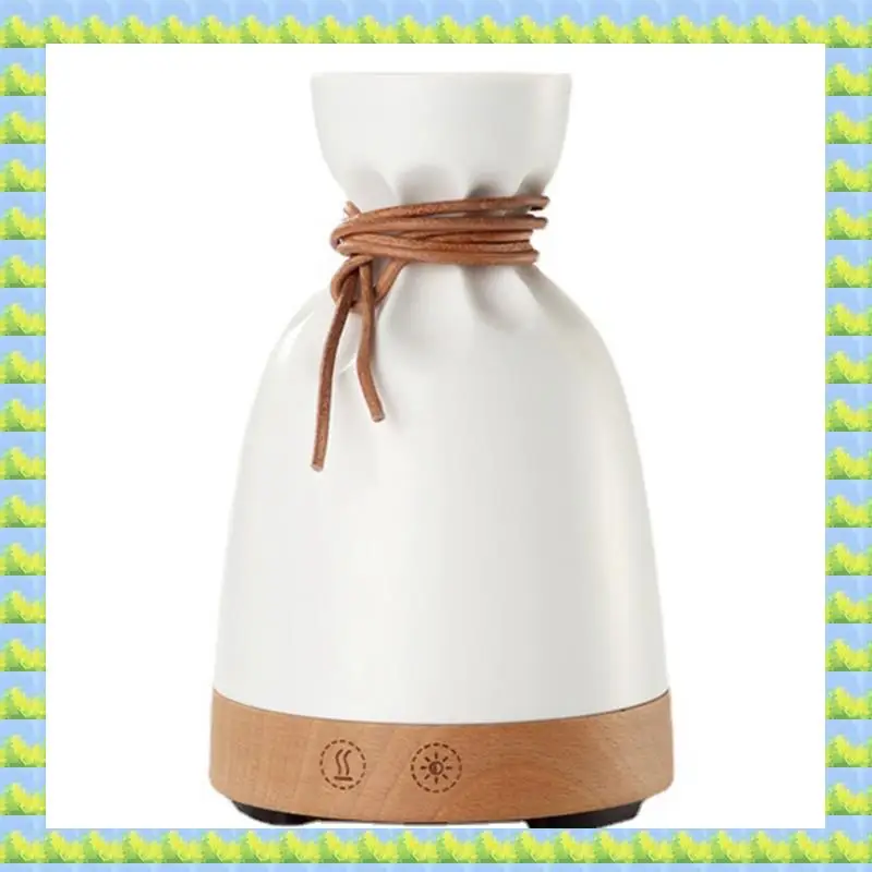 

FZFZ Маленькая сумка Аромадиффузор, Портативный ультразвуковой увлажнитель воздуха с дизайном из цельного дерева, Лампа для ароматерапии с эфирным маслом