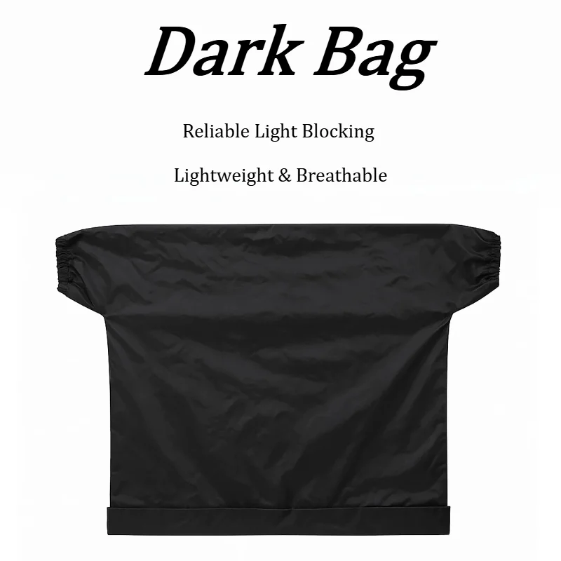 60X60/64X73cm Darkroom Film Processing Changing Bag Lightproof Sealed Pouch Reliable Light Blocking Spacious Interior Breathable