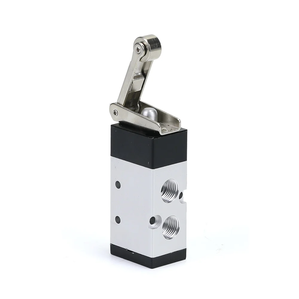 

MSV86522R G1/4 из алюминиевого сплава, пневматический ручной клапан, роликовый тип, регулирующие клапаны воздушного потока, пневматический механический клапан