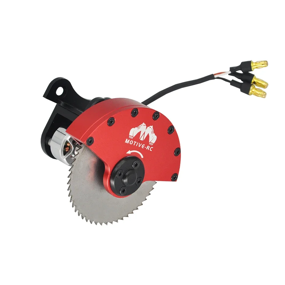 Excavator Metal Electric Cutting Disc Saw For Double E Kabolite HUINA 1580 1599 EC160E Model Chainsaw RC Accessories