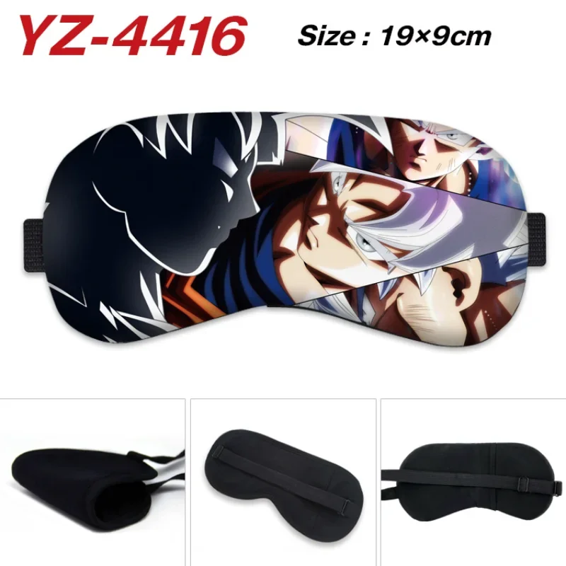 2023 Dragon Ball Goku Eye Mask Cartoon Anime Saiyan Shading Sleep Eye Patch Cosplay Party Decoration Eyepatch Kids Birthday Gift