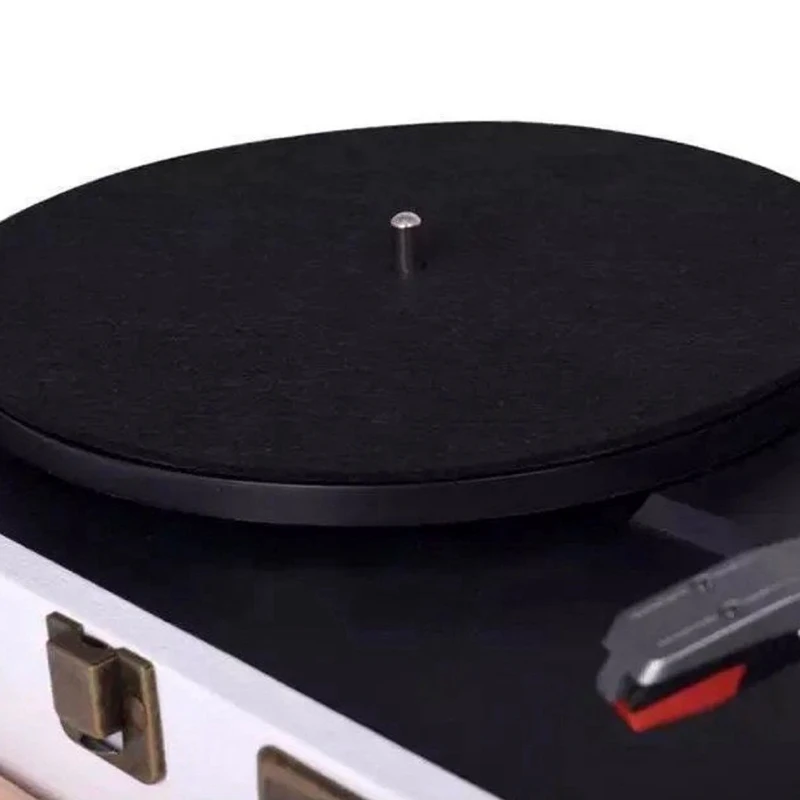 Felt Turntable Platter Mat Slip Mat Audiophile 3mm Thick Turntable Mat for LP Vinyl Record Audio Replacement Accessory