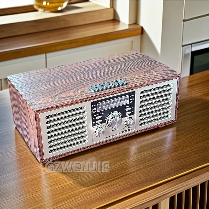 

Radio AM FM Radio Transistor Short Wave Radio Powered by 9V 1 Battery or Home, Large Knob, Suitable for Indoor and Outdoor Use