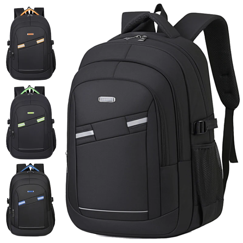 

Men's Large Capacity Backpack Hiking Travel Bag Business Casual Double Shoulder Bag Outdoor Sports Gear