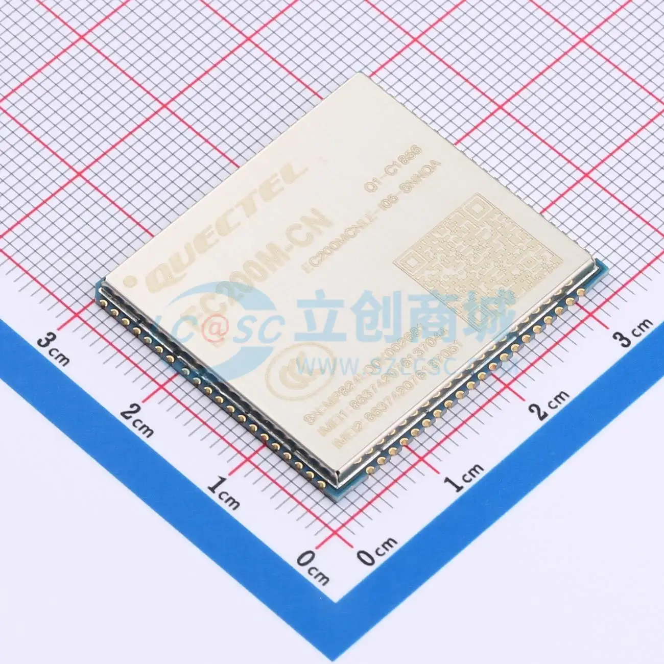 2pcs EC200MCNLE-I05-SNNDA SMD 32x32mm Cellular LTE Communication Module