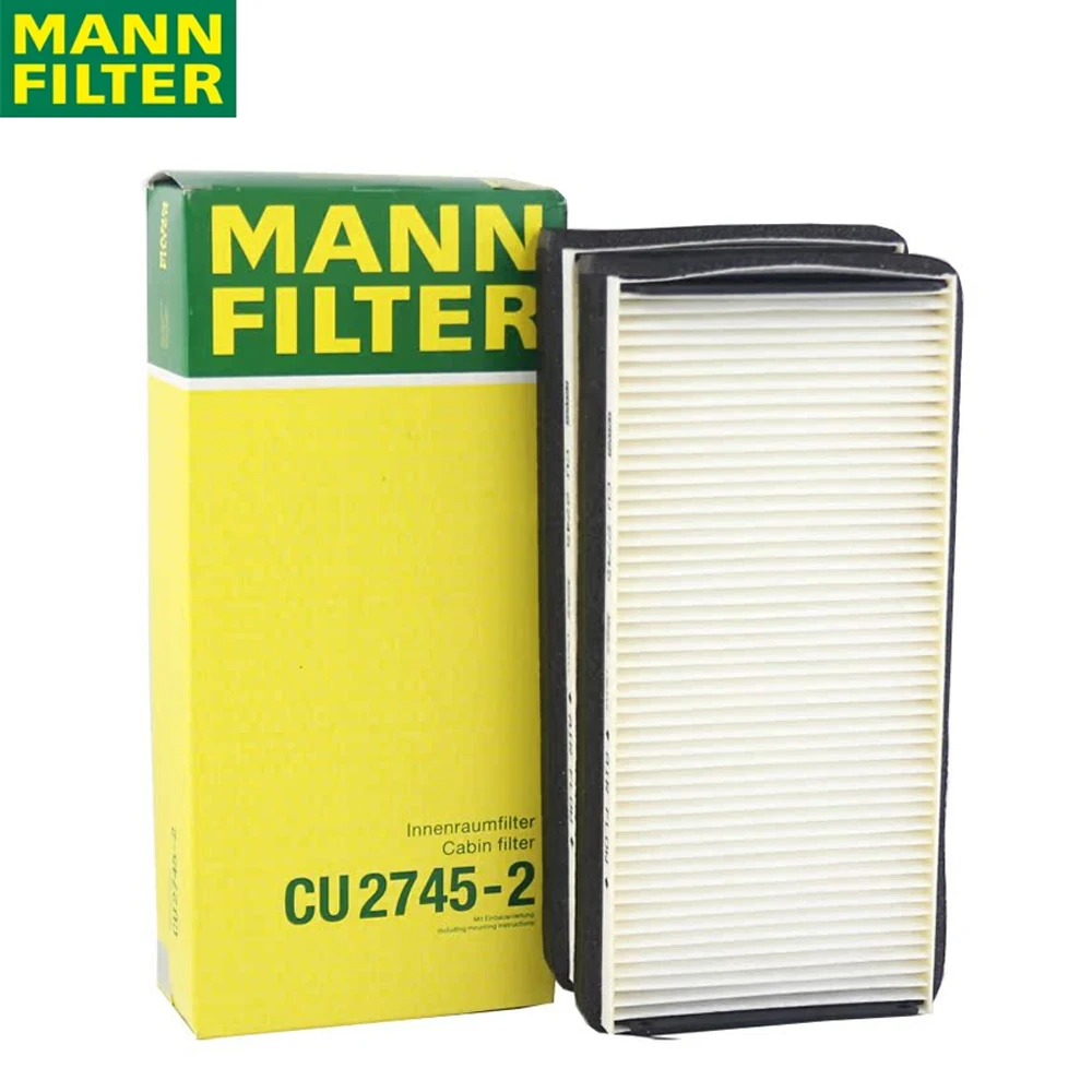 

MANN FILTER CU2745-2 Cabin Air Filter For MERCEDES-BENZ Maybach CL High Permeability Low Wind Resistance 210 830 00 18(2PCS)