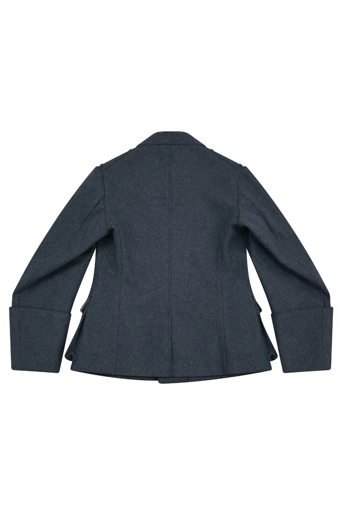 GUWE-016 German M35 Luftwaffe EM/NCO Blue Grey Wool Tunic Short Cut