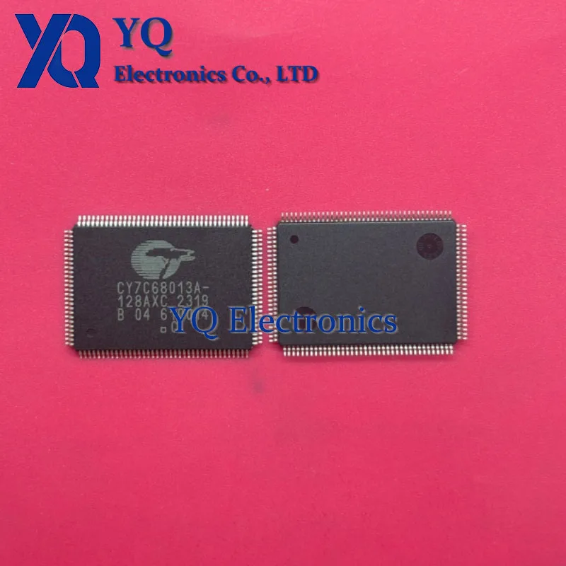 1PCS/lot New OriginaI CY7C68013A-128AXC CY7C68013A-100AXC CY7C68013A AXI QFP-128 USB microcontroller chip